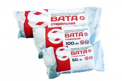 Вата хирургическая стер 50г эверс лайф