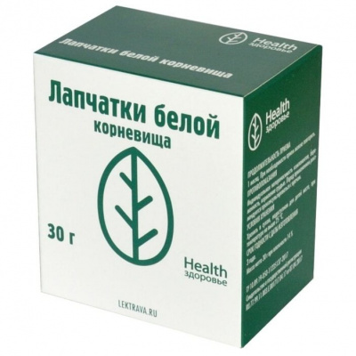 Лапчатка белая корневища бад 30г