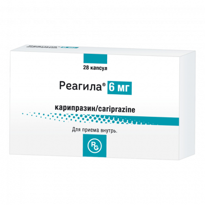 Реагила капс. 6мг №28