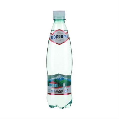 Вода минеральная Боржоми 500мл газ  (пэ)