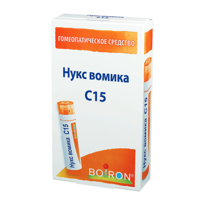 Нукс Вомика с15 гран гомеопат 4г