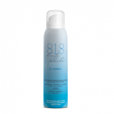 818 Бьюти формула/818 beauty formula estiqe вода термальная минерализующая д/чувствительной кожи 150мл