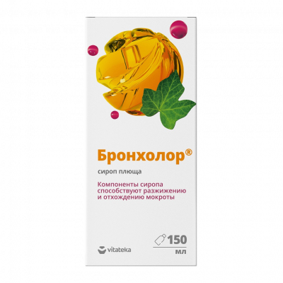 Витатека бронхолор плюща 150мл