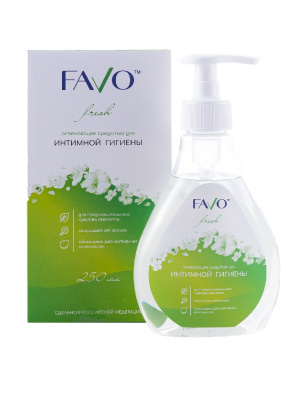 Средство д/интимной гигиены Favo фреш 250мл