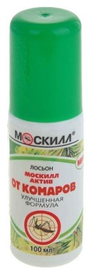 Репеллент москилл универсал лосьон-спрей от клещей, комаров и мошек 100мл