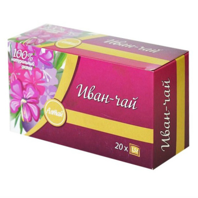 Фиточай травы солнце алтая иван-чай (кипрей) 1,5г №20