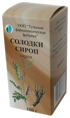 Солодка сироп 100мл