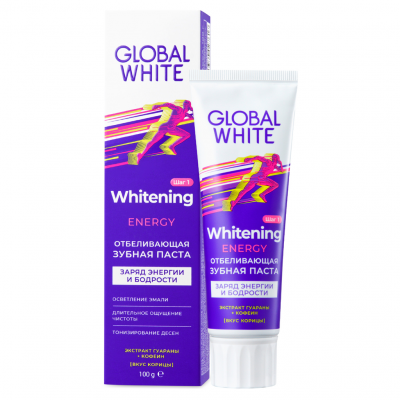 Глобал вайт/global white з/паста отбеливающая спорт 100мл