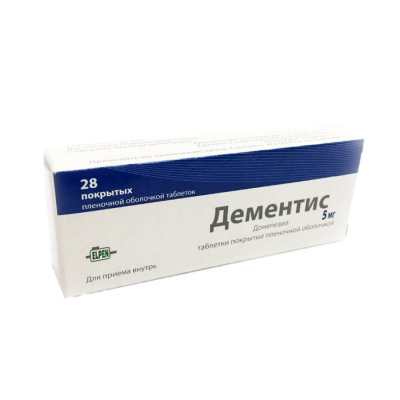Дементис таб. п.п.о. 5мг №28