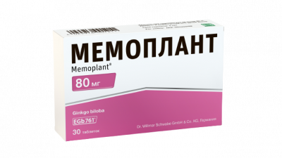 Мемоплант 80 мг N30 таблетки