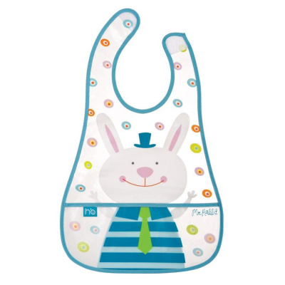 Хэппи беби фартук-нагрудник на липучке baby bib with hangers 16011