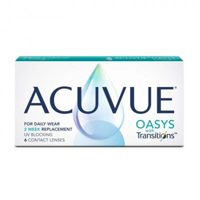 Линзы контактные acuvue oasys with transitions двухнедельные -5,75  №6