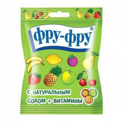 Мармелад жев. фру-фру азбука 30г