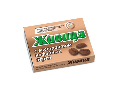 Таежная смолка жев резинка Живица кофе №5