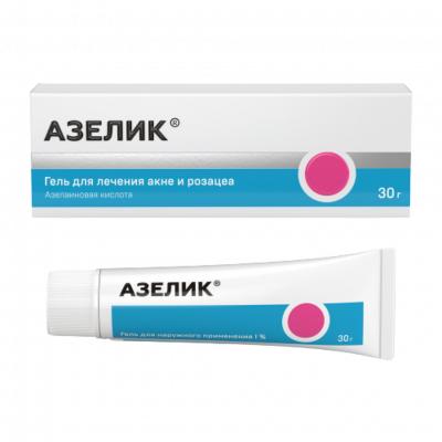 Азелик 15% 30 г гель для наружного применения