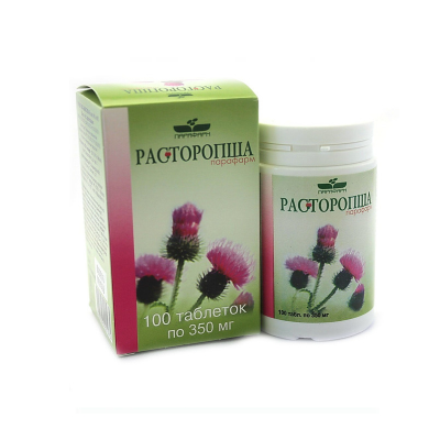 Расторопша таб. парафарм 0,35г №100