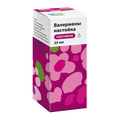 Валериана 25 мл настойка