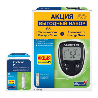 Контур Плюс глюкометр