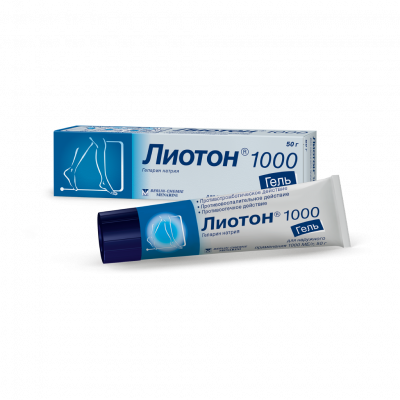 Лиотон 1000 50г гель