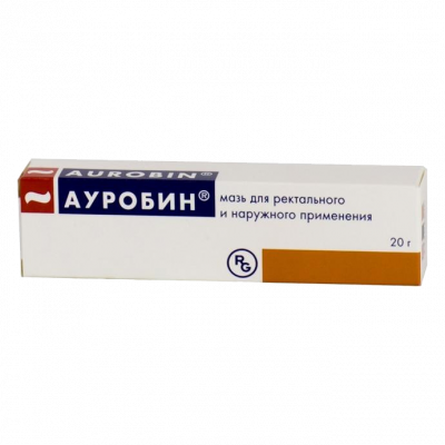 Ауробин 20 г мазь