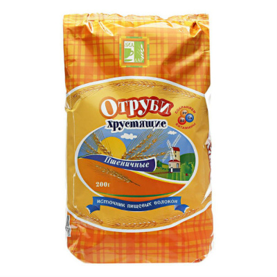 Диадар Пшеничные отруби 200 г