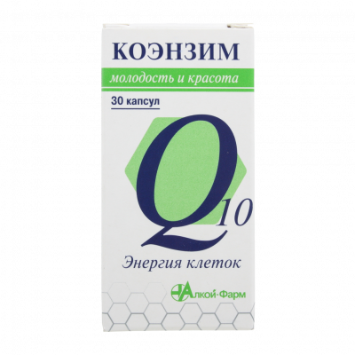Коэнзим Q10 энергия клеток капс. 500мг №30