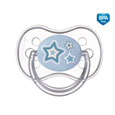Канпол пустышка силикон круглая newborn baby 0-6мес  (22/562)