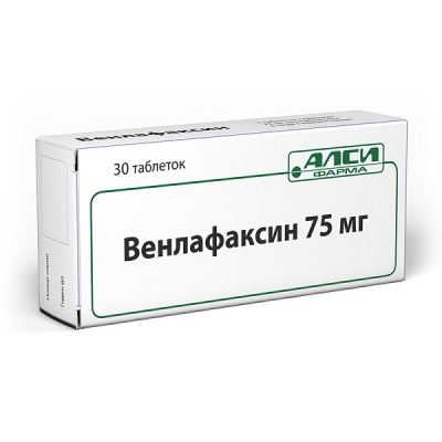 Венлафаксин-Алси таб. 75мг №30