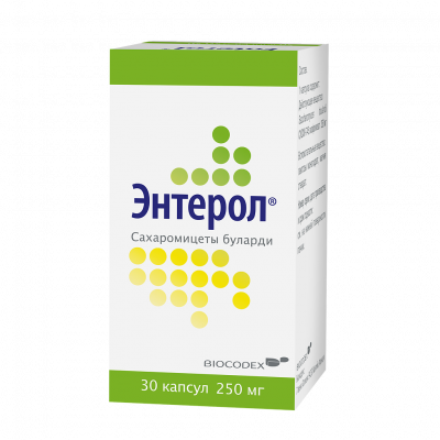 Энтерол 250 мг N30 капсулы