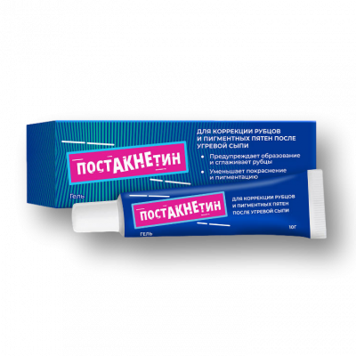 Постакнетин гель 10г