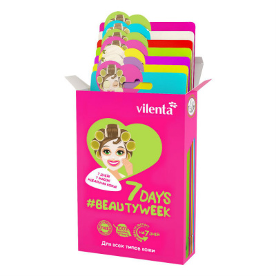 Вилента 7 дней маска д/лица набор