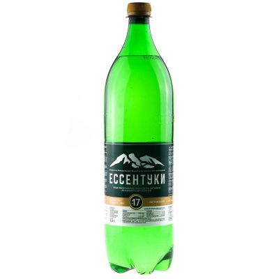 Вода минеральная Ессентуки N17 1,5л  (пэ)