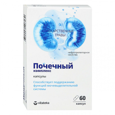Витатека комплекс д/мочевыделительной системы капс. 300мг №60