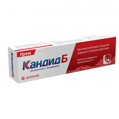 Кандид-Б 1% 15 г крем