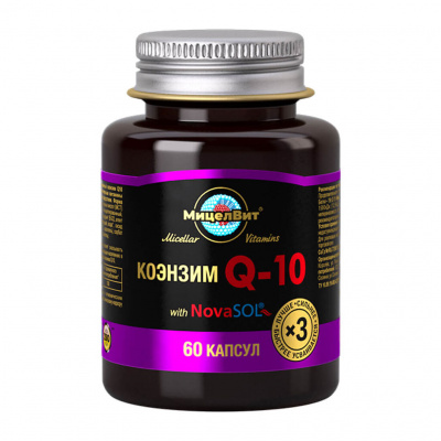 Мицеллированный коэнзим Q10 капс. 800мг №60