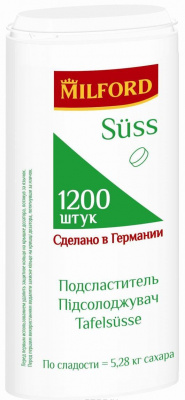 Milford suss подсластитель таб. №1200