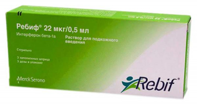 Ребиф р-р п/к 22мкг 0,5мл №3