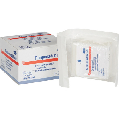 Бинт тампонадный стер Tamponadebinden 5мх2см хлопок  (3708018)