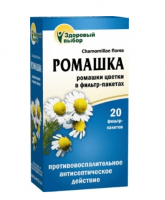 Ромашка аптечная цветки бад 1,5г №20