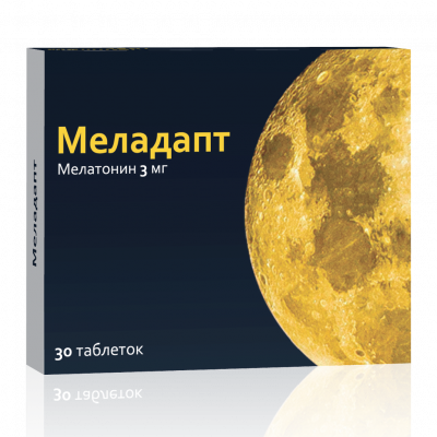 Меладапт таб. п.п.о. 3мг №30