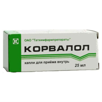 Корвалол капли внутр. 25мл №1