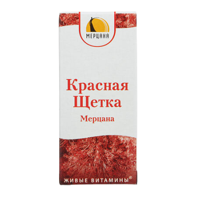 Красная щетка Мерцана капли внутр. 50мл