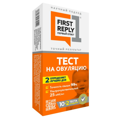 Тест на овуляцию Первый ответ N10+2