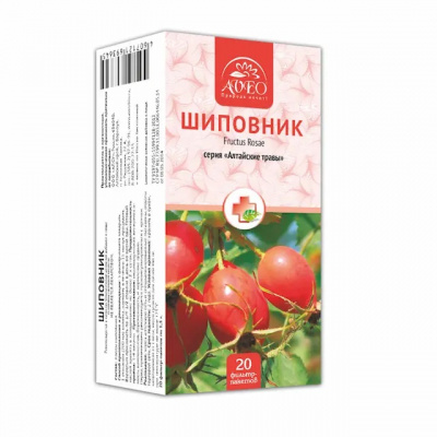 Фиточай Алтайские травы шиповник плоды 1,5г №20
