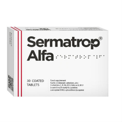 Серматроп альфа таб. 1,245г №30
