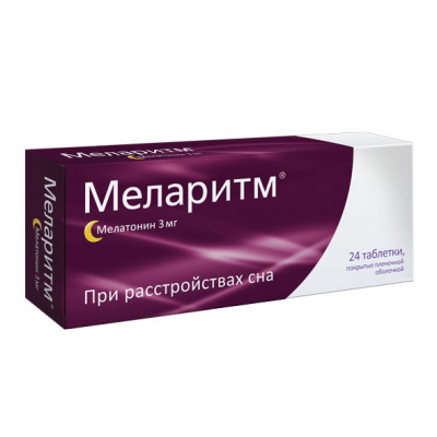 Меларитм 3 мг N24 таблетки