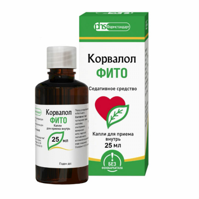 Корвалол Фито 50 мл капли