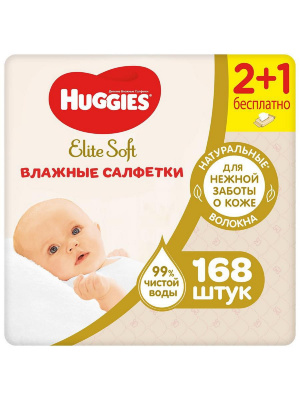 Салфетки влажные Хаггис elite soft №56