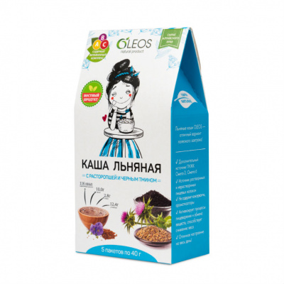 Каша льняная расторопша-черный тмин 200г