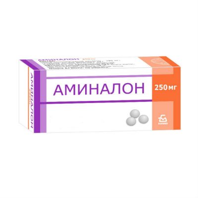 Аминалон 250 мг N100 таблетки